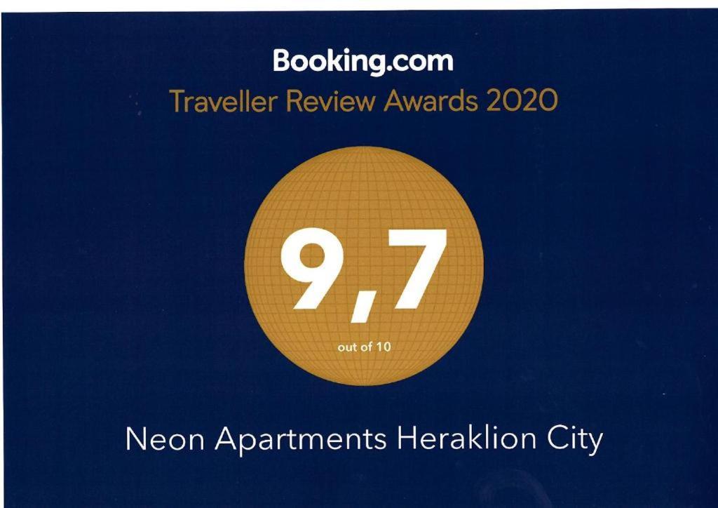 Neon Apartment, Modern, High Quality, Central Apt, Heraklion City エクステリア 写真