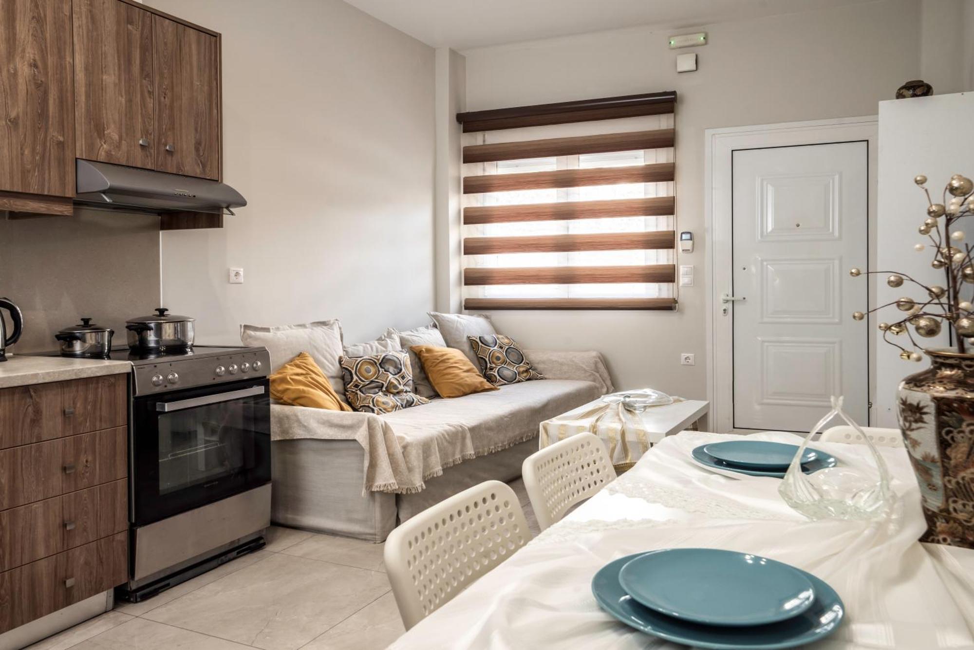 Neon Apartment, Modern, High Quality, Central Apt, Heraklion City エクステリア 写真