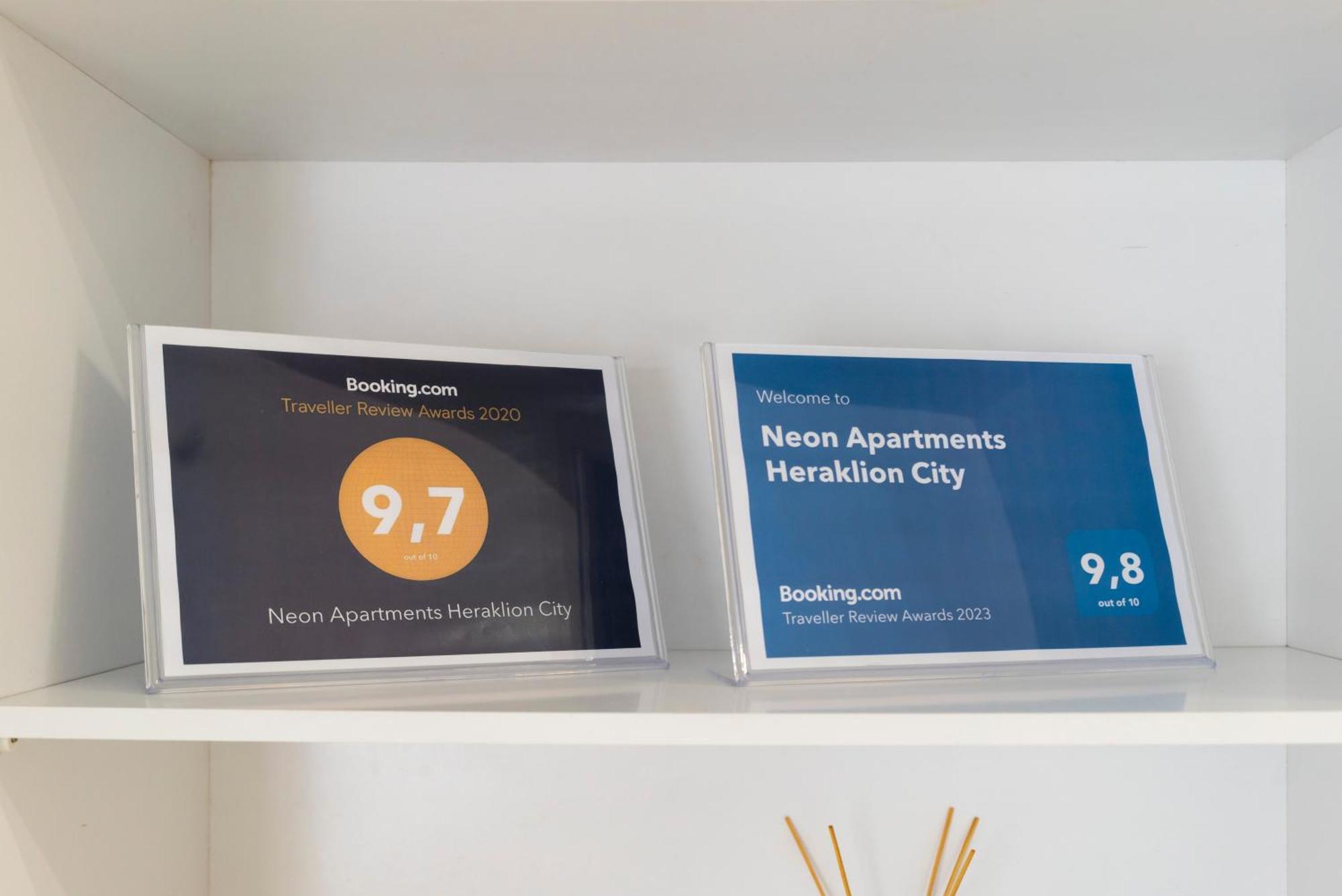 Neon Apartment, Modern, High Quality, Central Apt, Heraklion City エクステリア 写真